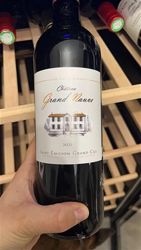 Bordeaux Saint-Émilion Grand Cru Grand Cru Château Grand Mauve 2021