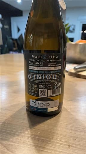 Galiza Rías Baixas Paco & Lola Edición Limitada XX Aniversario 2024