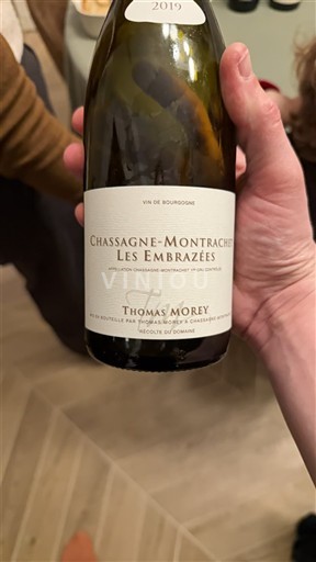 Burgundy Chassagne-Montrachet Premier Cru Thomas Morey Les Embrazées 2019