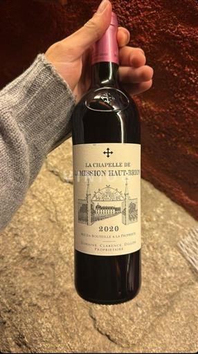 Bordeaux Pessac-Léognan La Chapelle de la Mission Haut-Brion 2020