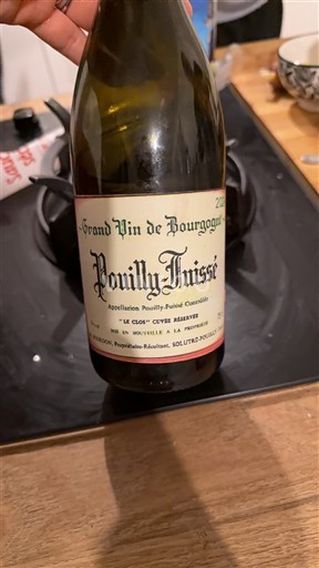 Burgundy Pouilly-Fuissé Le Clos - Cuvée Réservée 2021