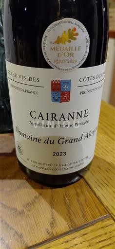 Vallée du Rhône Cairanne Domaine Grand Alcyon 2023