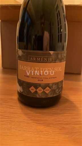 Languedoc Fitou Arménie Sarrat d'En Sol 2018