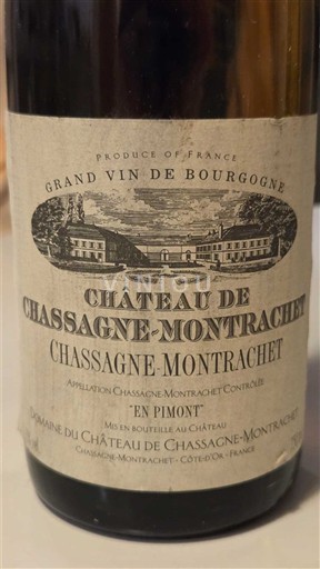 Burgundija Chassagne-Montrachet Château Chassagne-Montrachet En Pimont 2000