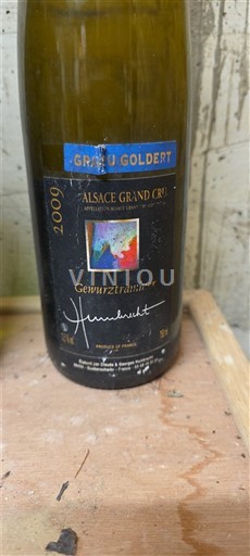 Wines Blanc sec Goldert Domaine Humbrecht 2009 France Alsace Alsace Grand Cru AOC Grand Cru