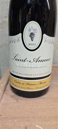 Beaujolais Saint-Amour Cédric et Patrice Martin 2021