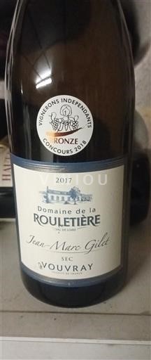 Valle della Loira Vouvray Domaine La Rouletière 2017
