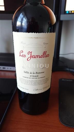 Verërat Rouge sec Vallée de la Bretonne - Syrah Les Jamelles 2022 Francë Lengdok dhe Rusionjë Vend e Oksonisë IGP
