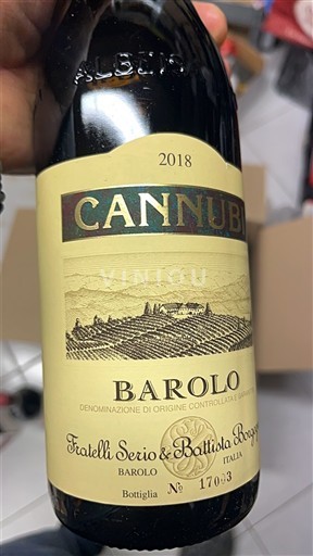 Piëmont Barolo Fratelli Serio & Battista Borgogno Cannubi 2018