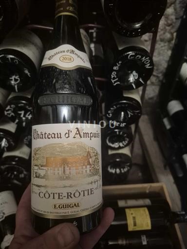 Weine Rouge sec Château Ampuis 2018 Frankreich Rhônetal Côte-rôtie AOC