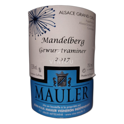 Alsacia Alsacia Gran Cru Mauler Mandelberg Gewurztraminer 2017