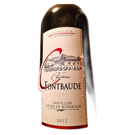 Bordeaux Castillon-côtes-de-bordeaux Château Fontbaude Famille Sabate 2012