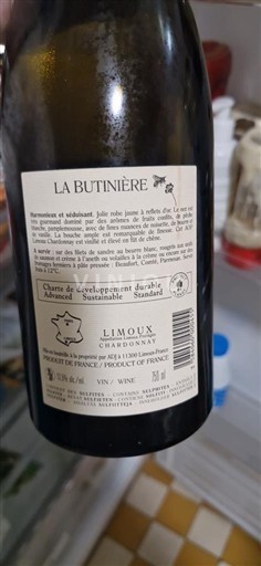 Languedoc Limoux La Butinière Ikke årgangsbestemt
