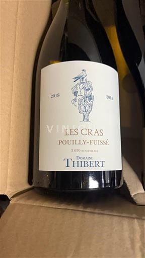 Burgundy Pouilly-Fuissé Domaine Thibert Les Cras 2018