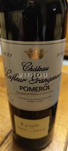 Bordeaux Pomerol Château Lafleur Grangenéau 2021