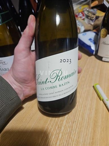 Borgonha Saint-Romain La Combe Bazin 2023