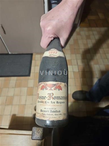 Bourgogne Vosne-romanée Premier Cru Bernard Audiffred Les Régnats 1997