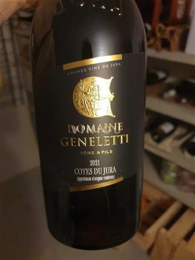 Jura Côtes-du-Jura Domaine Geneletti 2021