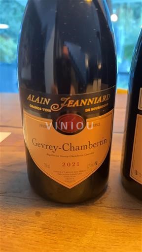 Burgundija Gevrey-chambertin Alain Jeanniard 2021