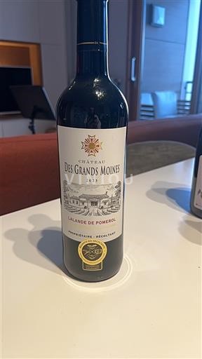 Bordeaux Lalande-de-Pomerol Château S Grands Moines 2023