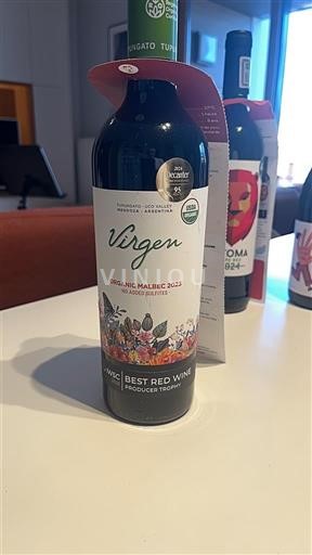 Mendoza Bodega Argento Virgen Organic Malbec 2023