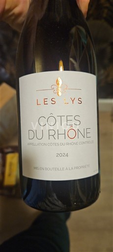Rhône Valley Côtes-du-Rhône Les Lys 2024