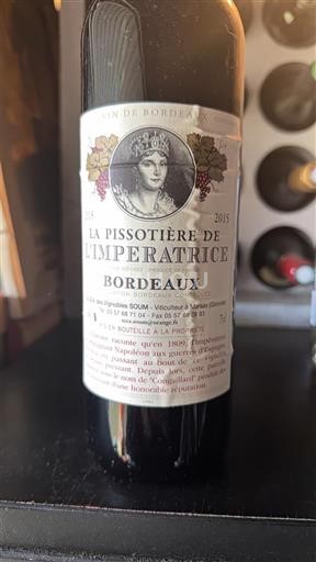 Bordeaux La Pissotière de l'Impératrice 2015