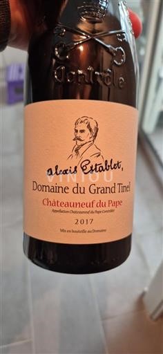Thung lũng Rhône Châteauneuf-du-pape Domaine Grand Tinel Alexis Establet 2017
