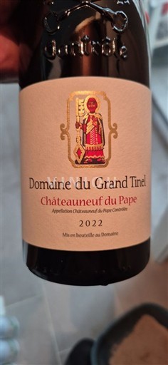Thung lũng Rhône Châteauneuf-du-pape Domaine Grand Tinel 2022