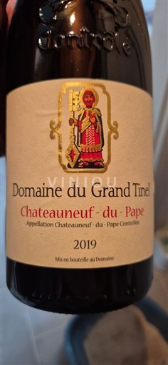 Thung lũng Rhône Châteauneuf-du-pape Domaine Grand Tinel 2019