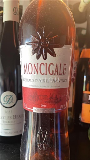 Provence Coteaux d'Aix-en-Provence Moncigale 2015