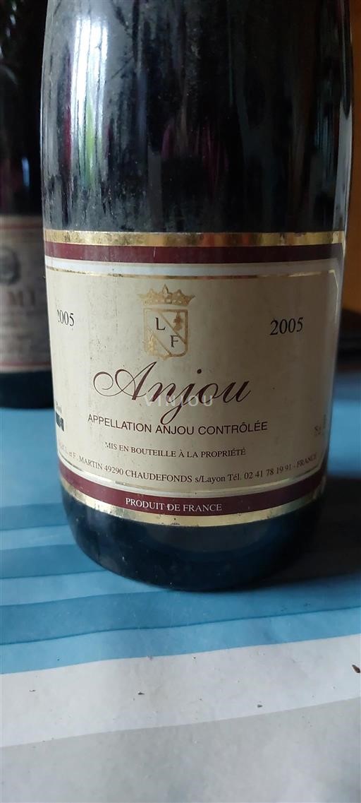 Loire Valley Anjou Domaine LF Martin 2005