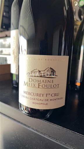 Burgundy Not Specified Premier Cru Domaine Meix Foulot Clos du Château de Montaigu Monopole Non-Vintage