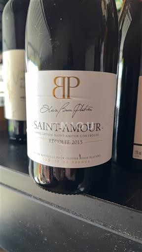 Beaujolais Saint-Amour Olivier Bouze-Plantier 2015
