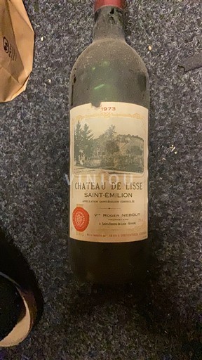 Bordeaux Saint-Émilion Château Lisse 1973