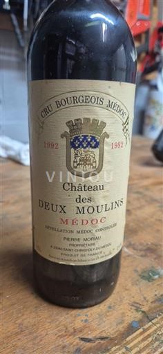 Bordeaux Médoc Château S Deux Moulins 1992