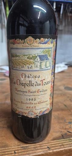 Bordeaux Montagne-Saint-Émilion Château La Chapelle des Tours 1993