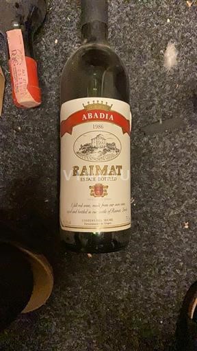 Catalunha Costers del Segre Raimat Abadia 1986