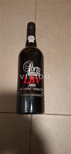 Portugal Oporto Porto Amuro LBV Late Bottled Vintage Port 2008