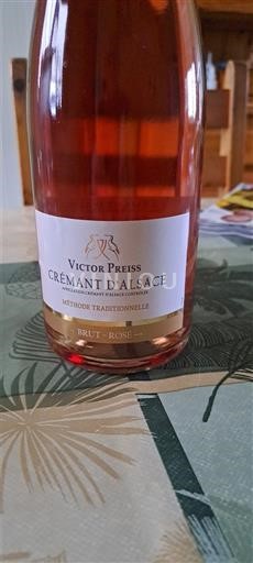 Elsass Crémant d'Alsace Victor Preiss Ohne Jahrgang
