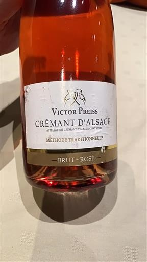 Алзас Kremant Alzas Victor Preiss Non Millésimé
