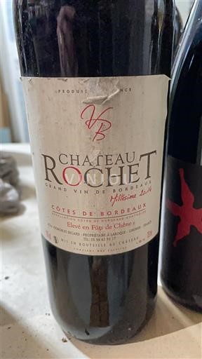 Bordeaux Côtes-de-Bordeaux Château Rochet 2014