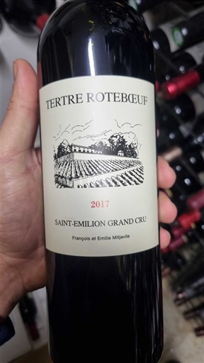 Bordeaux Saint-Émilion Grand Cru Grand Cru Tertre Roteboeuf 2017