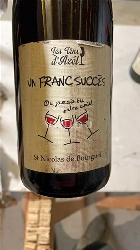Loiretal Saint-Nicolas-De-Bourgueil Les Vins d'Azel Un Franc Succès 2016