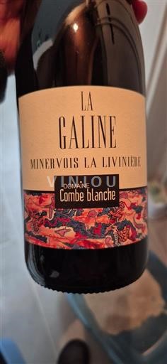 Langvedok Minervois-la-Livinière Domaine Combe Blanche La Galine 2020