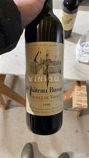 Bordeaux Graves-de-Vayres Château Bussac 1990