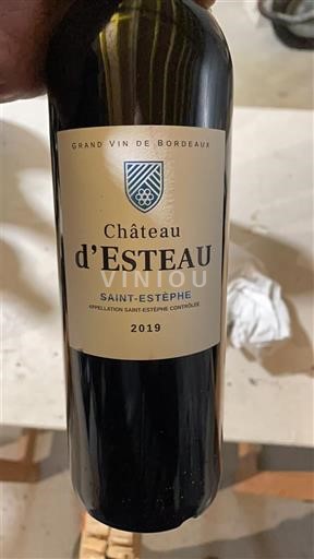 Bordeaux Saint-Estèphe Château Esteau 2019