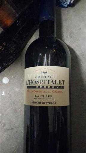 Лангедок La Clape Château L'Hospitalet Réserve 2019