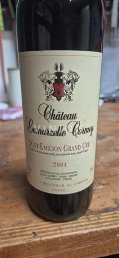 Bordeaux Saint-Émilion Grand Cru Château Lamarzelle Cormey 2004