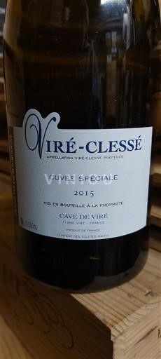 Bourgogne Viré-clessé Cave de Viré Spéciale 2015